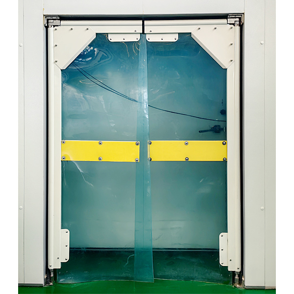 Puerta de cámara fría metálica a prueba de humedad para laboratorio