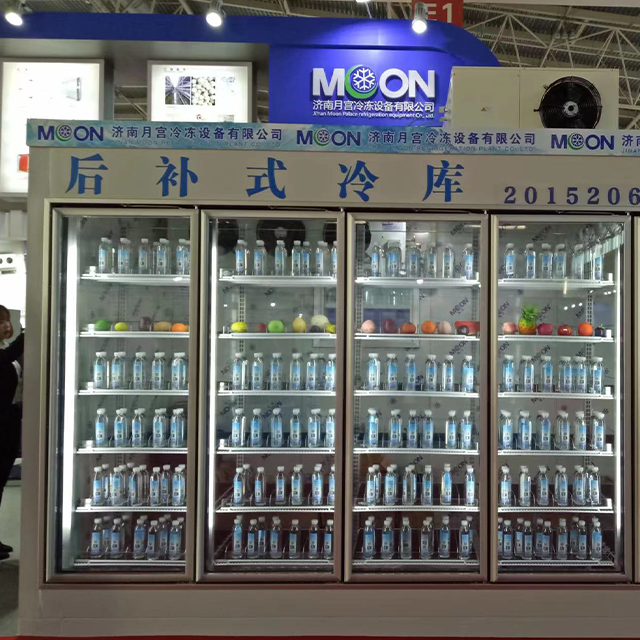 Refrigeración de cámara fría de exhibición de frutas y verduras fabricadas en China